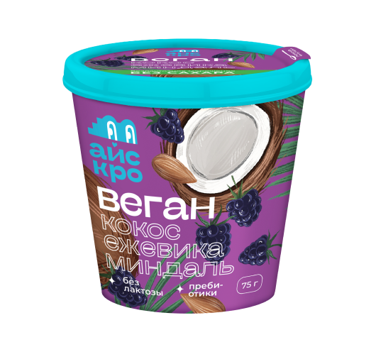 Кокос-ежевика-миндаль