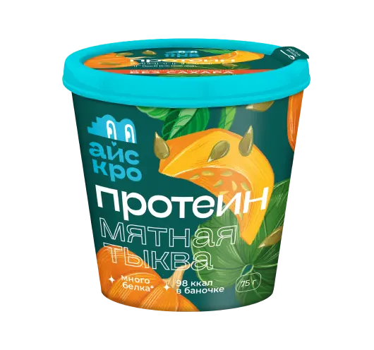 Мятная тыква с тыквенными семечками