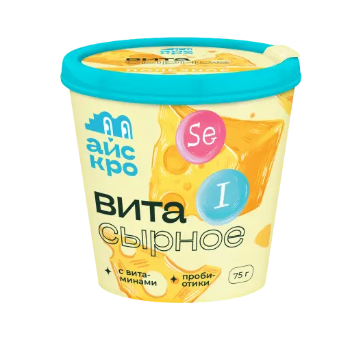 Сырное мороженое с селеном и йодом